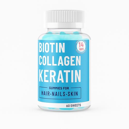 Hair Nail & Skin Biotin Collagen Gummies